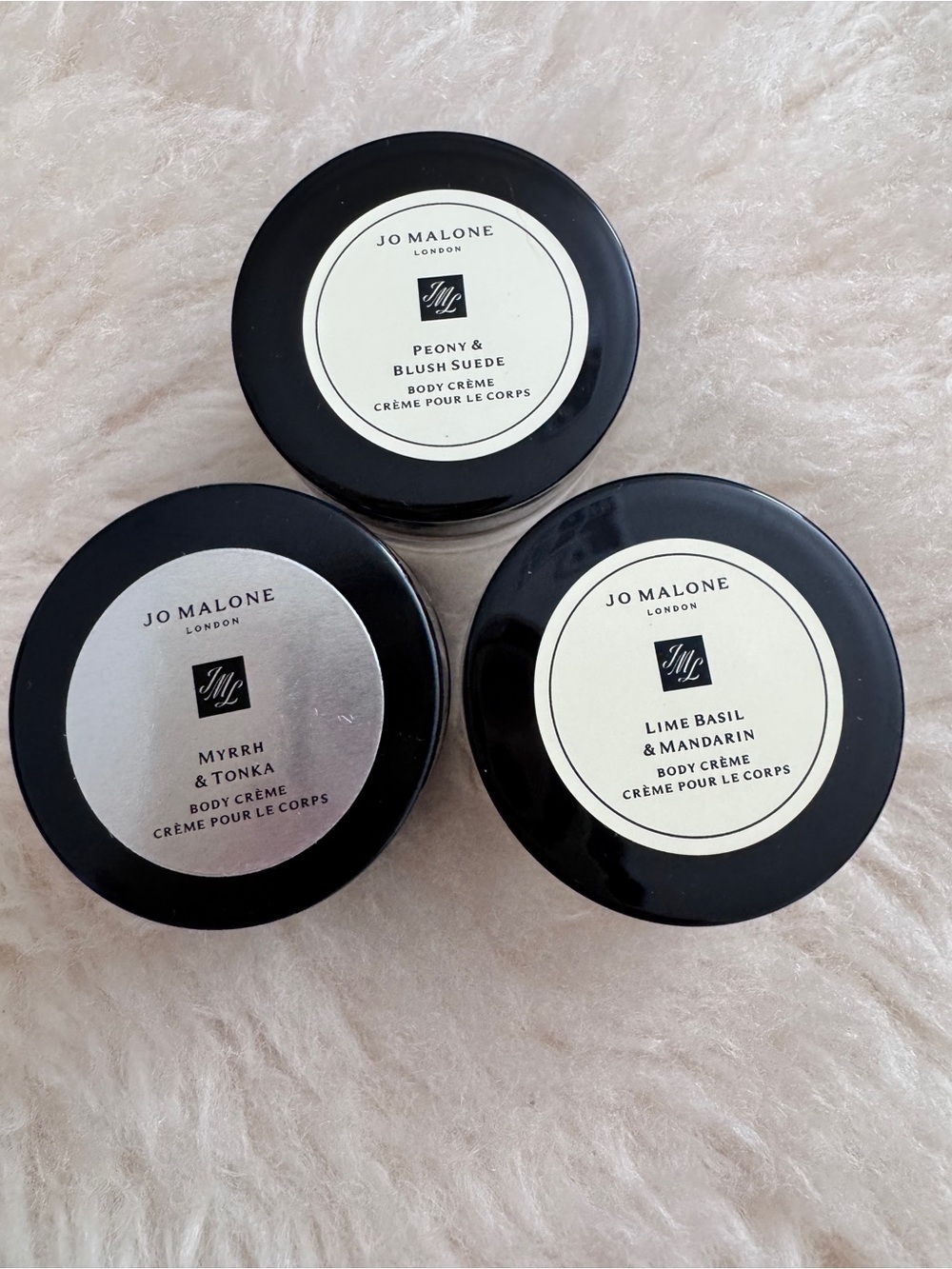 3Pc. Jo Malone Body Cream Travel Size